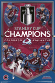 Colorado Avalanche Championship, Player And Team Posters