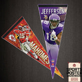 Football Player Pennants
