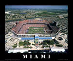 Miami Dolphins Stadium Posters