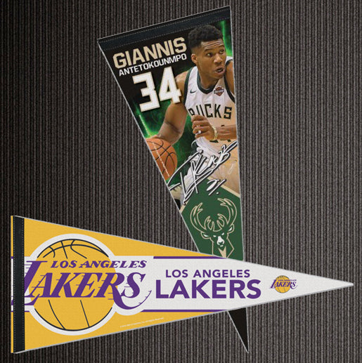 NBA Basketball Pennants