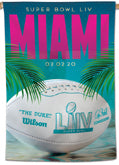 2020 Super Bowl LIV (Miami) Posters Pennants Banners Flags