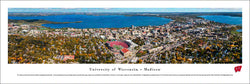 University of Wisconsin-Madison Aerial Panoramic Poster Print - Blakeway