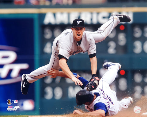 Aaron Hill "Gamer" Toronto Blue Jays 2009 MLB Action Poster Print - Photofile 16x20