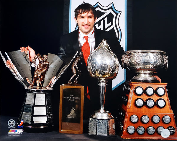 Alex Ovechkin "Four Trophies 2008" Washington Capitals Premium Poster Print - Photofile 16x20