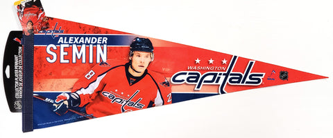 Alexander Semin Washington Capitals Premium Felt Collector's Pennant (L.E. /2,010)m - Wincraft