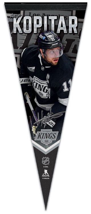 Anze Kopitar Los Angeles Kings NHL Signature Series Premium Felt