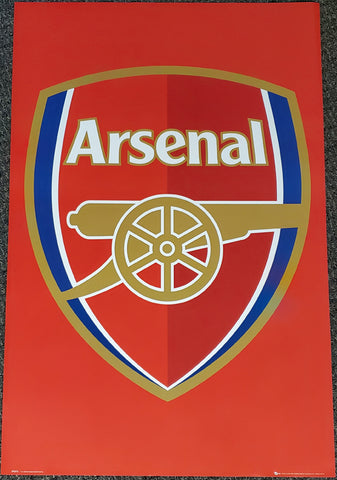 Arsenal FC "Gunners Shield" Team Crest Logo Poster - GB Eye (UK)