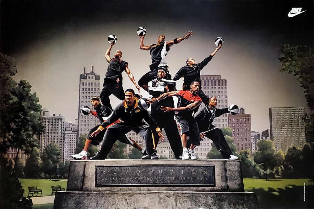 ナイキ　オールスター　パノラマポスター Nike Basketball 
