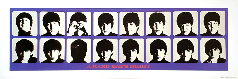 GILBERT and E BLACK DAY ポスター The Beatles 