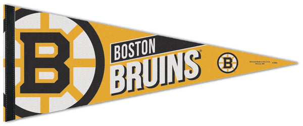 Boston Bruins Official NHL Hockey Team Premium Felt Pennant - Wincraft