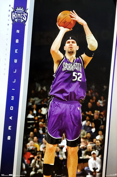 Brad Miller "Action" Sacramento Kings NBA Basketball Poster - Costacos 2005