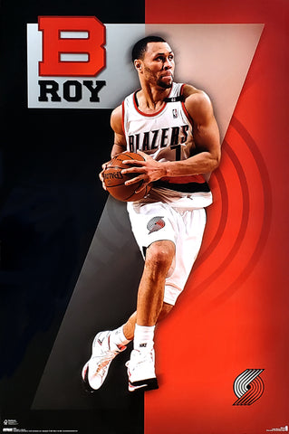 Brandon Roy "Big 7" Portland Trail Blazers Poster - Costacos 2010