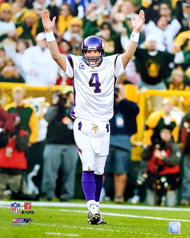 Brett Favre "Lambeau Viking" (2009) Minnesota Vikings Premium Poster Print - Photofile 16x20