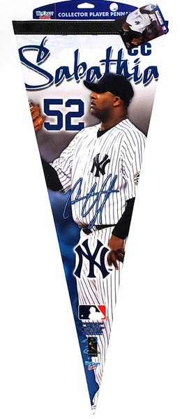 CC Sabathia New York Yankees Premium Felt Collector's Pennant LE/2,009 - Wincraft