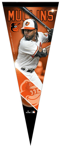 Cedric Mullins Baltimore Orioles MLB Action Series Official Premium 12x30 Felt Pennant - Wincraft Inc.