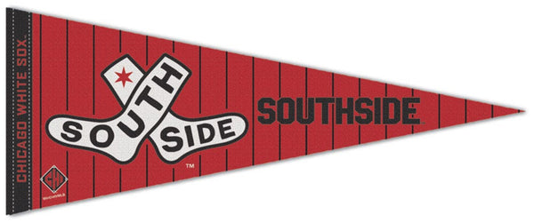 Chicago White Sox "South Side Red" Official MLB City Connect Style Premium Felt Pennant - Wincraft 2025