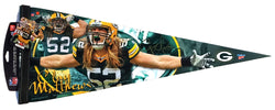 Clay Matthews "Claymaker" 2011 Signature Series Premium LE Pennant - Wincraft