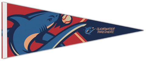 Clearwater Threshers Minor League Baseball Premium Felt Collector's Pennant - Wincraft Inc.