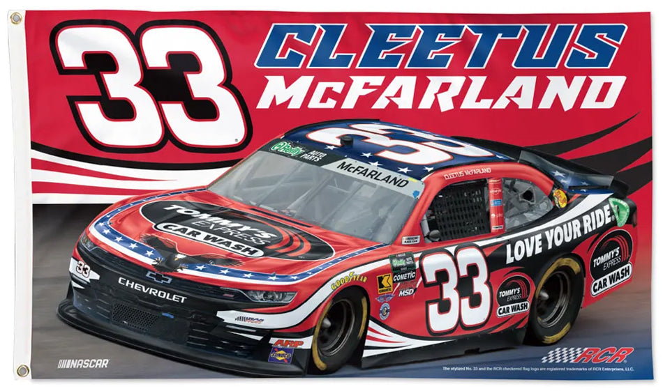 Cleetus McFarland NASCAR #33 Tommy's Chevrolet Camaro (2026