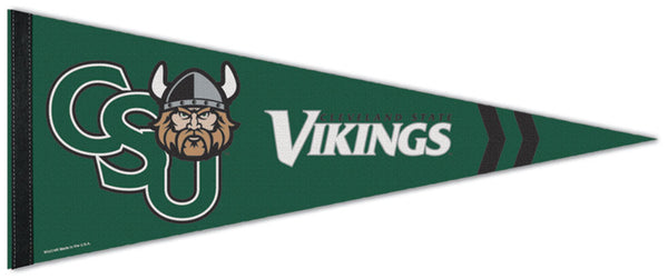 Cleveland State University CSU VIKINGS Official NCAA Team Logo Premium Felt Pennant - Wincraft Inc.