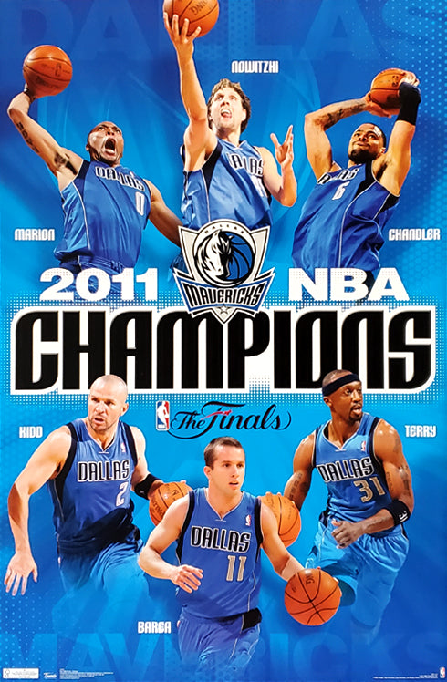 Dallas Mavericks 2011 NBA Champions Pin - Limited 1,000