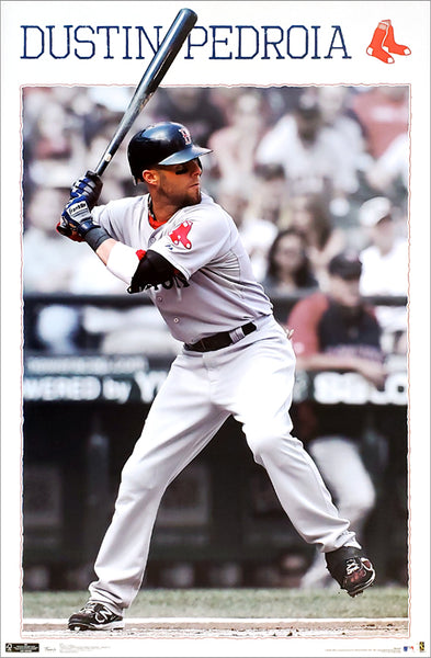 Dustin Pedroia "Superstar" Boston Red Sox MLB Poster - Costacos Sports