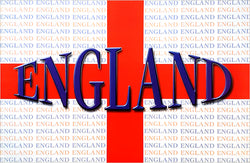 Team England Football (St. George's Cross) Poster - U.K. Posters
