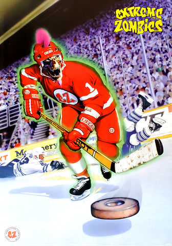 Hockey "Extreme Zombies" Poster - Verkerke 1999