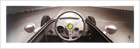 Ferrari 246 F1 (1958) "Cockpit Dream" Premium Poster Print - Pyramid (UK)