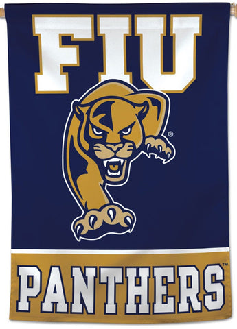 Florida International University FIU PANTHERS Official NCAA Premium 28x40 Wall Banner - Wincraft