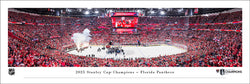 Florida Panthers "Celebration On Ice" 2025 Stanley Cup Champions Panoramic Poster Print - Blakeway