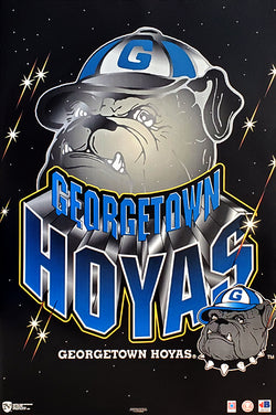 Georgetown Hoyas Official NCAA Team Logo Poster - Norman James Corp.