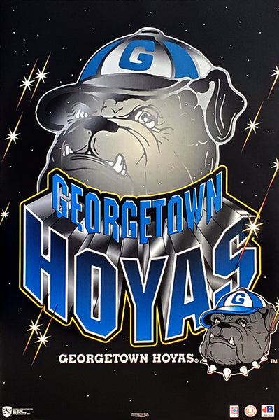 Georgetown Hoyas Official NCAA Team Logo Poster - Norman James Corp.