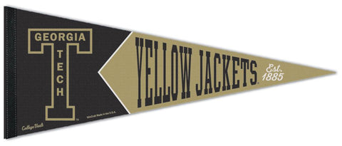 Georgia Tech Yellow Jackets NCAA College Vault 1950s-Style Premium Felt Collector's Pennant - Wincraft Inc.