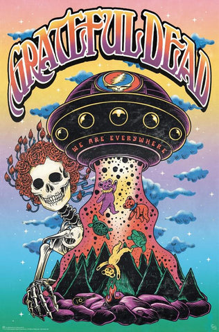 Grateful Dead "Beam Me Up Bertha" Rock Music 22x34 Art Poster - Trends International