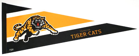 Hamilton Tiger-Cats CFL Football Team Premium Felt Pennant - The Sports Vault Canada