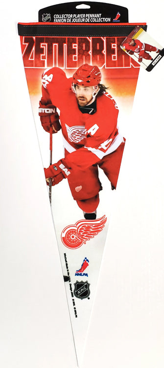 Henrik Zetterberg NHL Action Series Detroit Red Wings Premium Felt