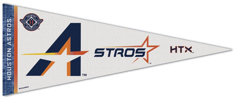 Houston Astros "STROS" Official MLB City Connect Style Premium Felt Pennant - Wincraft Inc.