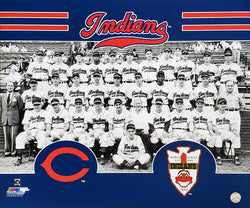 Cleveland Indians 1948 World Series Champions Team Portrait Premium Poster Print - Photofile Inc.
