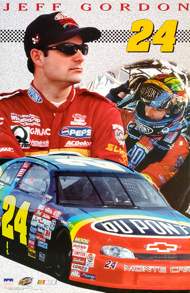 Jeff Gordon "Superstar" Official NASCAR #24 Racing Poster - Starline 1998