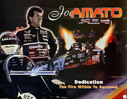 Joe Amato "Dedication" NHRA Hot Rod Racing Poster - SMR 1998