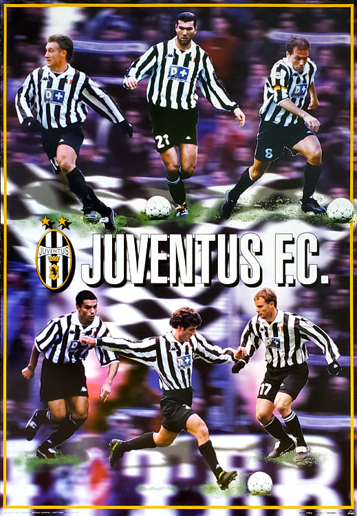 Soccer League Brick Juventus FC Poster