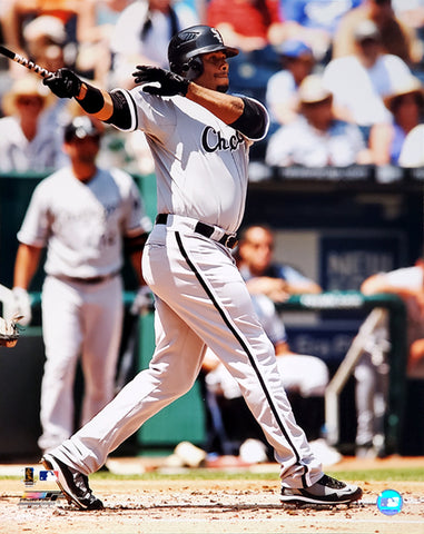 Ken Griffey Jr. "White Sox Blast" (2008) Premium MLB Baseball Poster Print - Photofile 16x20