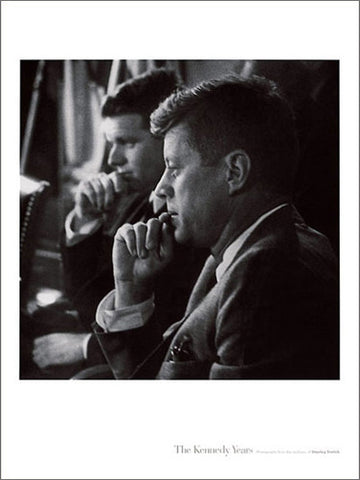 John F. Kennedy and Bobby "The Kennedy Years" Poster Print (by Stanley Tetrick)