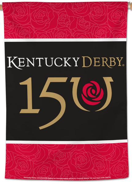 *SHIPS 4/8* The 150th Kentucky Derby (2024) Official Premium 28x40 Collectors Wall Banner - Wincraft Inc.