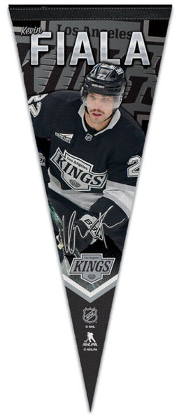 Kevin Fiala Los Angeles Kings NHL Signature Series Premium Felt Collector's Pennant - Wincraft 2025