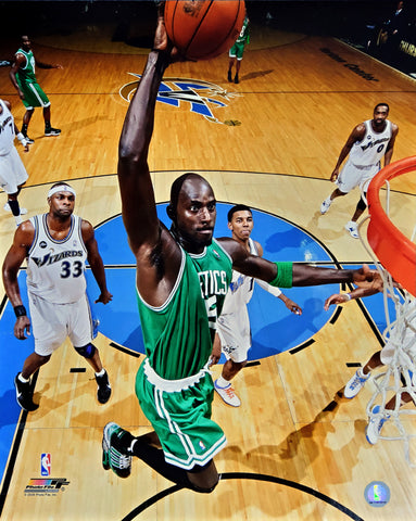 Kevin Garnett "Netcam" Boston Celtics Premium Poster Print - Photofile 16x20