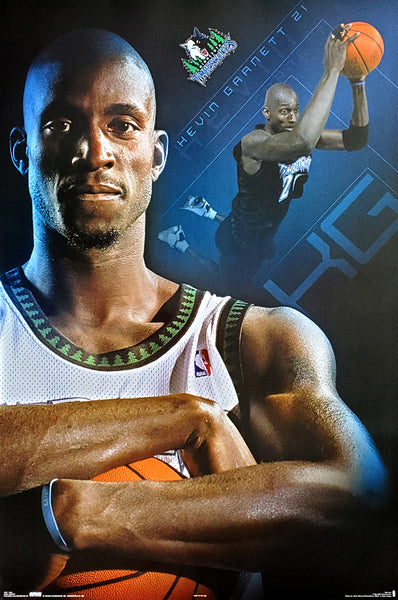 Kevin Garnett "The Man" Minnesota Timberwolves Poster - Costacos 2005