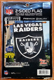 Las Vegas Raiders Official NFL Team 28x44 Premium Applique Wall Banner - Party Animal