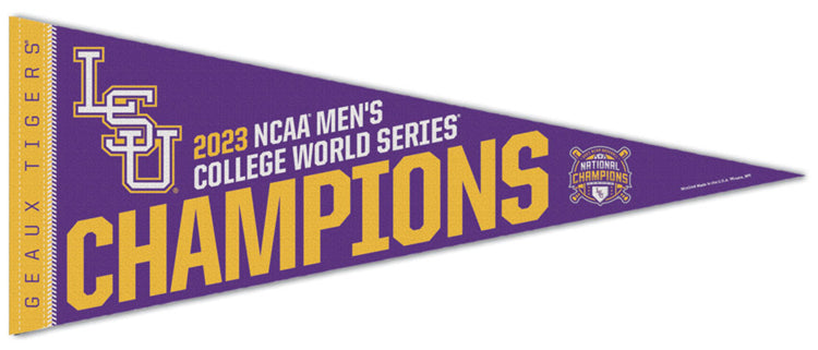 LSU Tigers NCAA 2023 Men's College World Series Champions